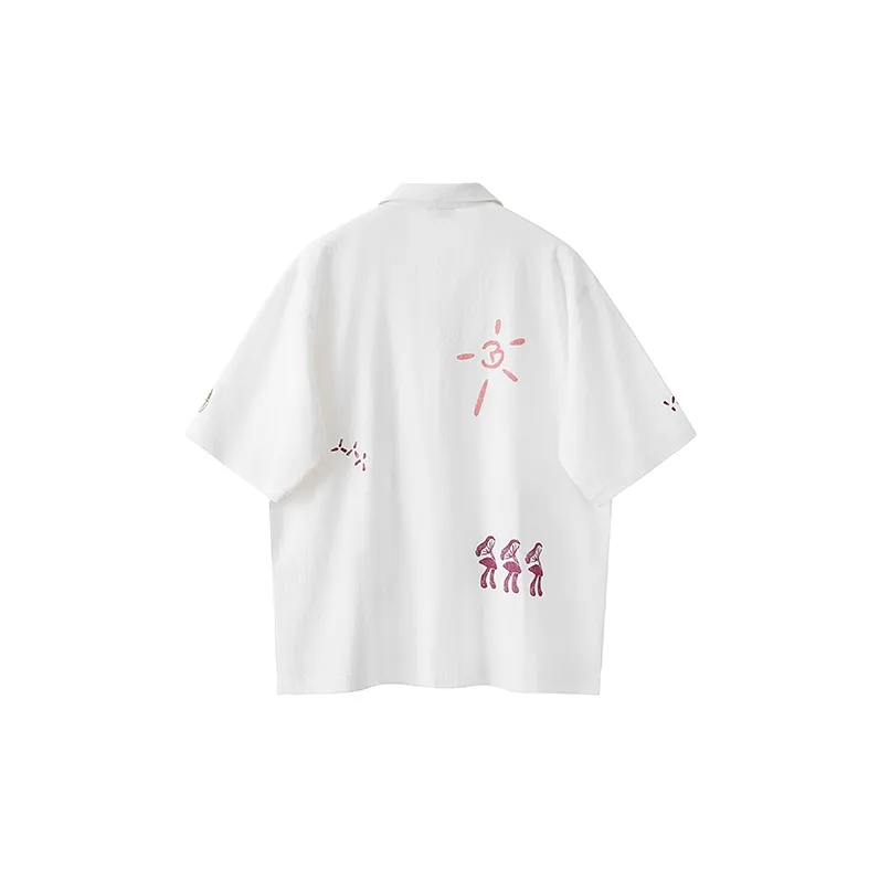 BUTTBILL Shirts Unisex White-1