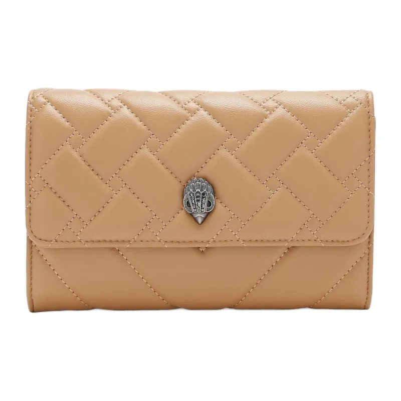 Kurt Geiger London Lambskin Shoulder Bag Crossbody Bag Wallet Women's Camel-0