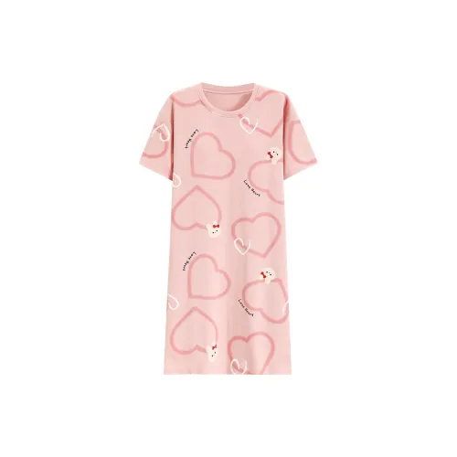 GOSO Nightgown Women's Pink Shades