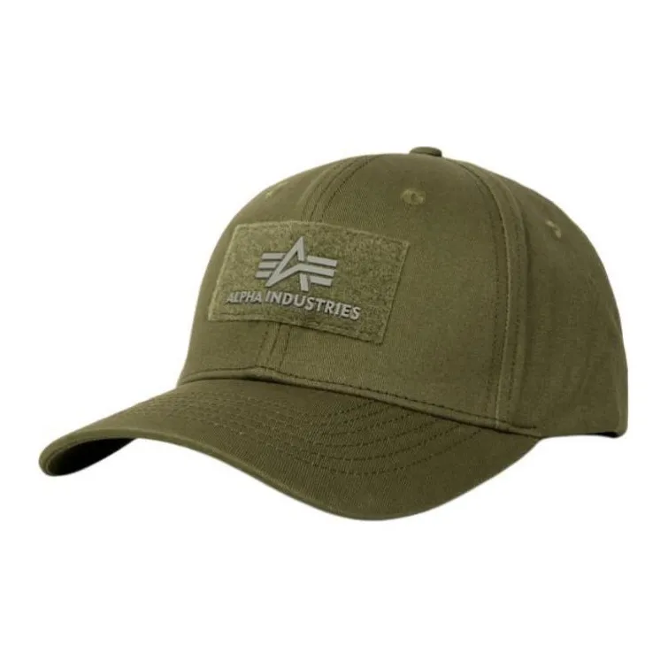 Alpha Industries - Baseball Caps Unisex Black/Green-3