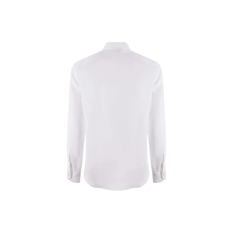 EMPORIO ARMANI Guru Collar Chambray Shirt-1