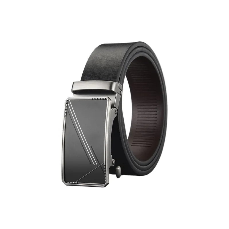 CARTELO Cow Split Leather Belts Men's Width 3.3cm-0
