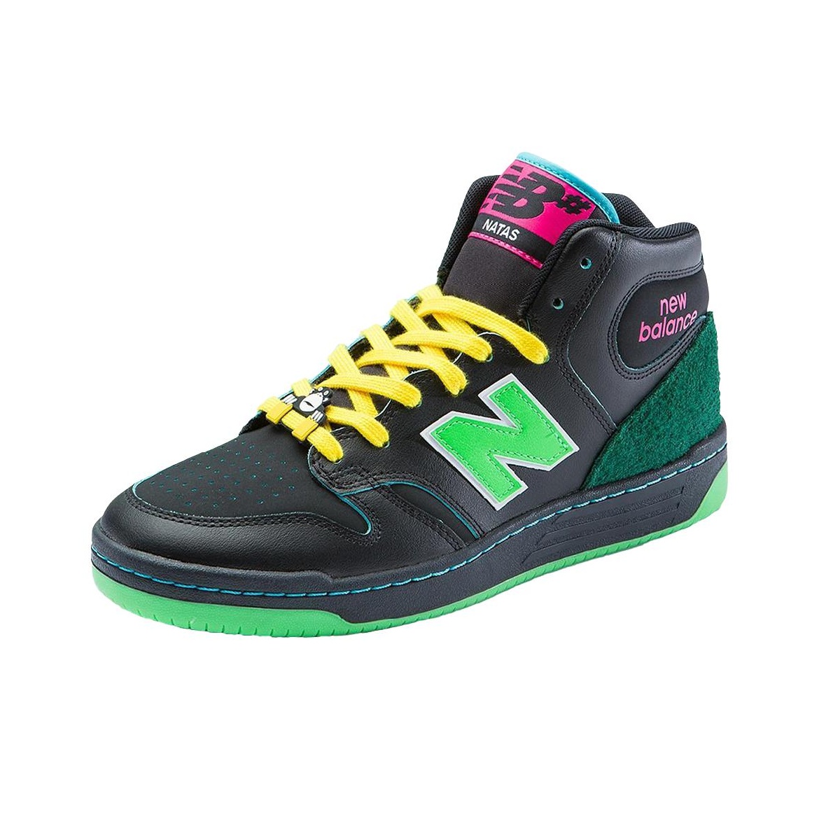 New Balance NB 480 Skateboard Shoes Unisex High-Top Black