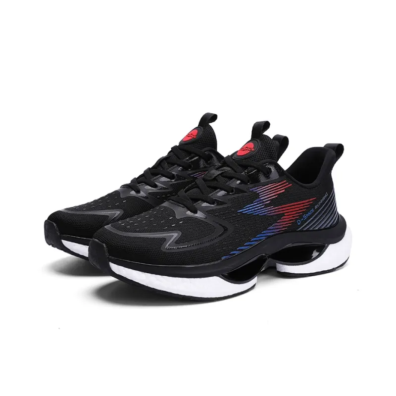 Prince McQueen Cushioned Slip-Resistant Breathable Low-Top Running Shoes Men's-1