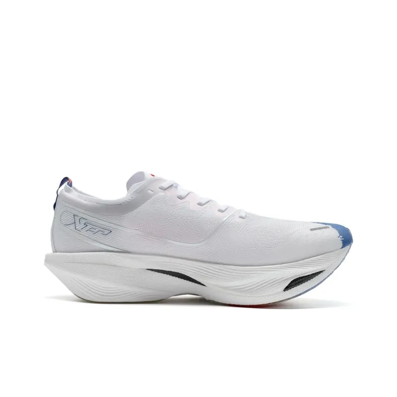 XTEP 160X 5.0 PRO Running Shoes Men Low Top New White/Sunlight Blue/Laser Red-1