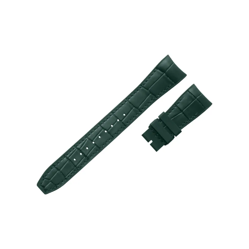VAGENARI Fluoroelastomer Strap Compatible With IWC Universal Big Pilot 46mm IW500916 Watch Band Unisex-3