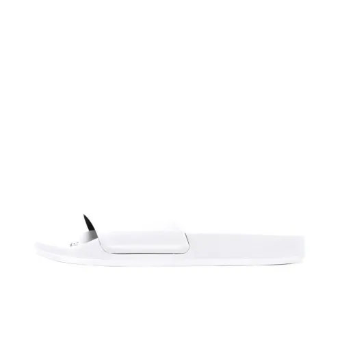 OFF WHITE Arrow Print Pool Slides White Women's