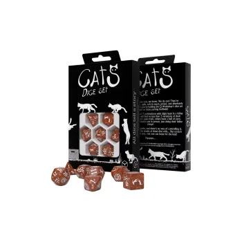 Q WORKSHOP CATS Dice Set Muffin Board Games