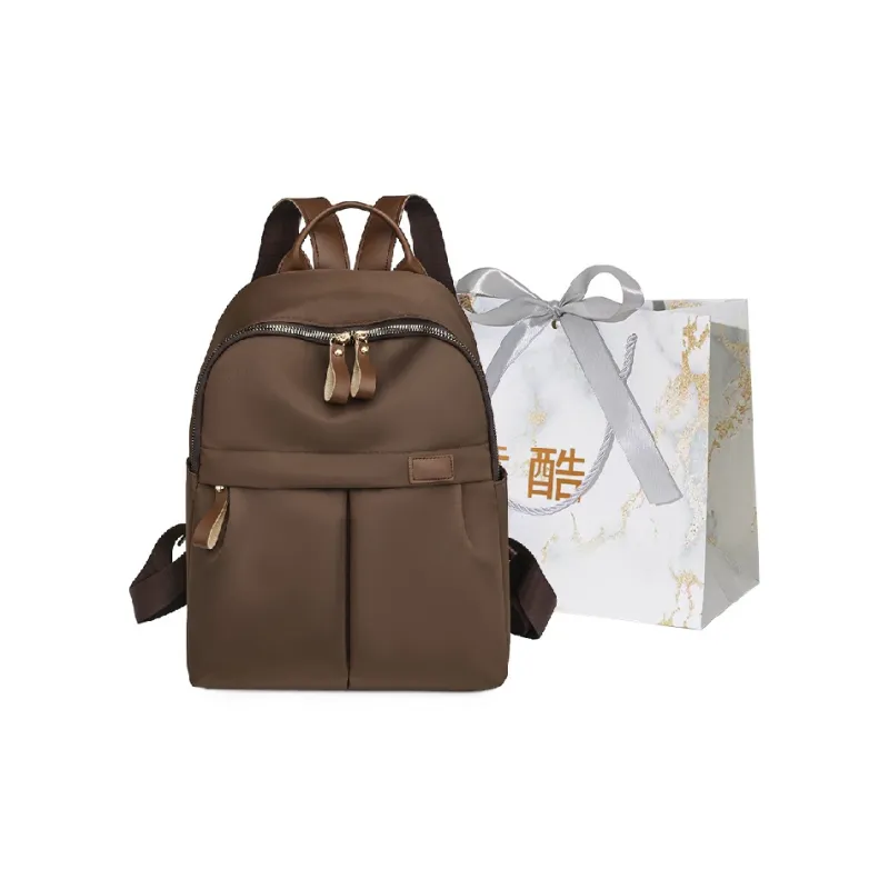Cool Nylon Backpack Regular Women's Multicolor-13