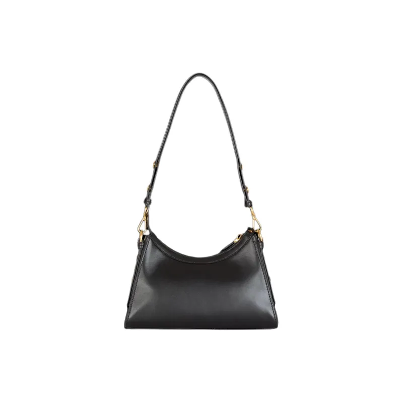 BALMAIN B BUZZ Calfskin Handbag Shoulder Bag Women's Black-2