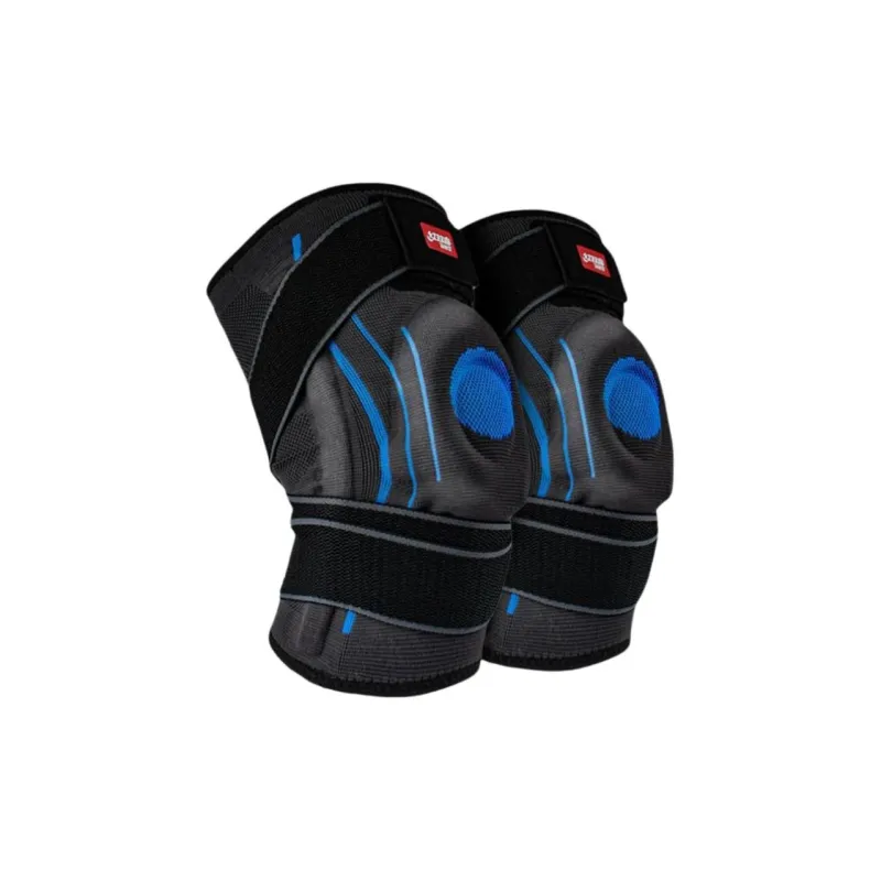 DHS Running Mountaineering Fitness Unisex Nylon Elastane Latex Thread Knee Pads-3