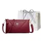 Burgundy+Shopping Bag