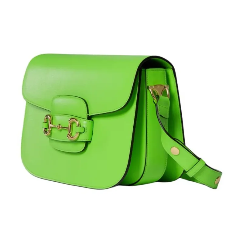 GUCCI Leather Handbag, Shoulder Bag Women's-1