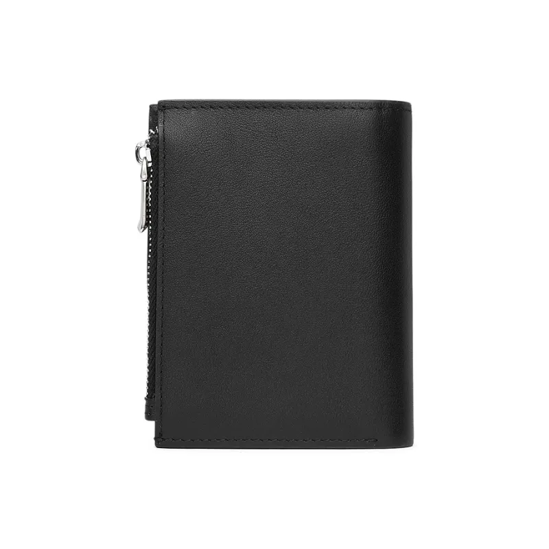 GOLDLION Cow Leather Wallet Coin Purse Regular Men's Black-2
