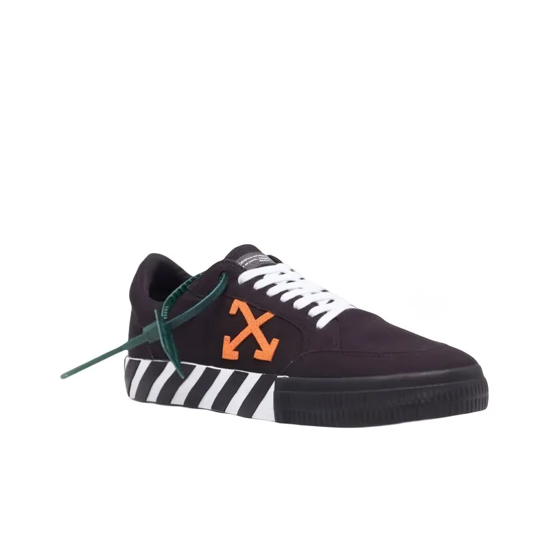 OFF-WHITE Vulc Low Top Black Orange-1