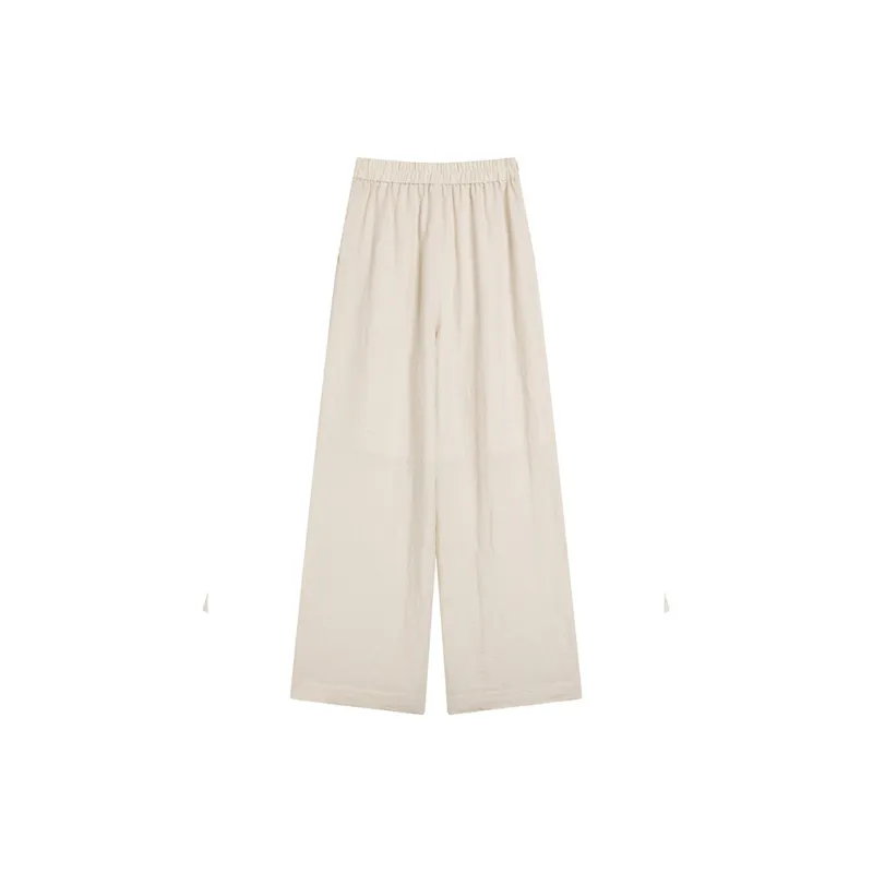 Ouyang Casual Pants Women's Sand Tea Brown-1