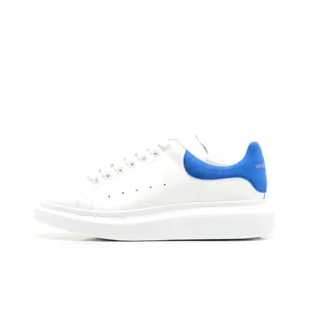Alexander McQueen Oversized White Electric Blue