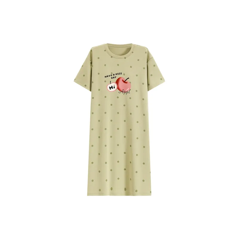 GOSO Nightgown Women's Green Shades-0