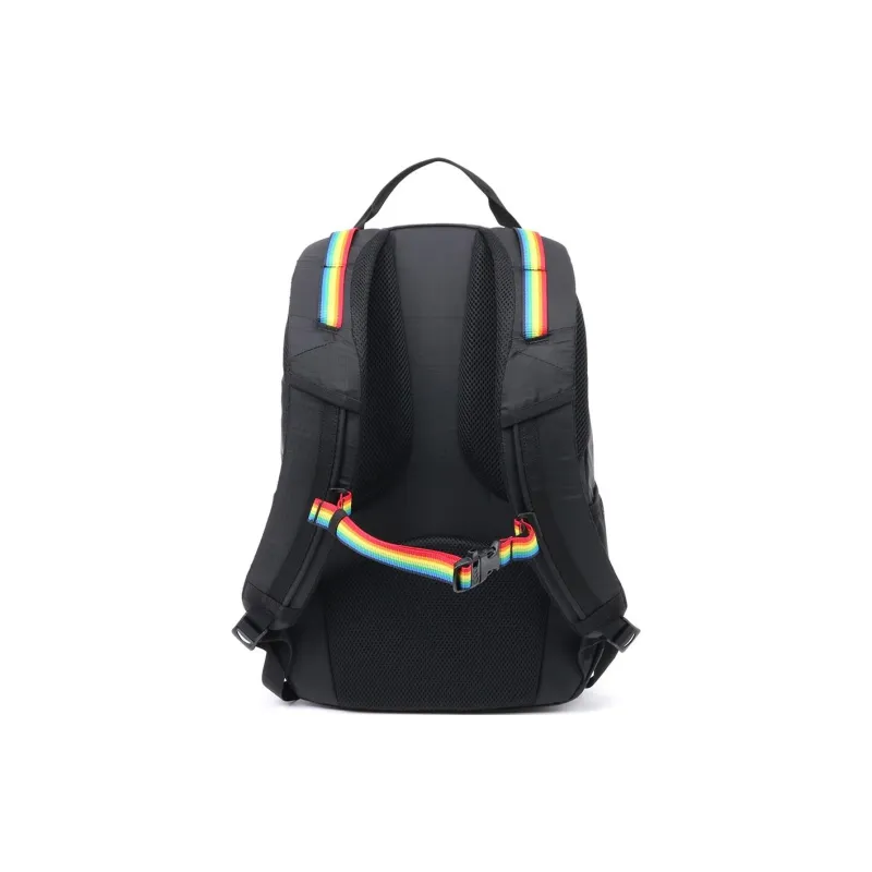 CHUMS Nylon Backpack Unisex Black-2