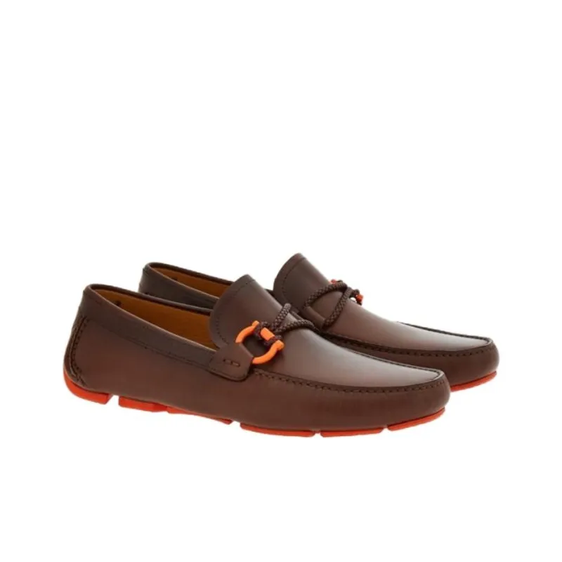 FERRAGAMO Loafers Men's Dark Brown-2