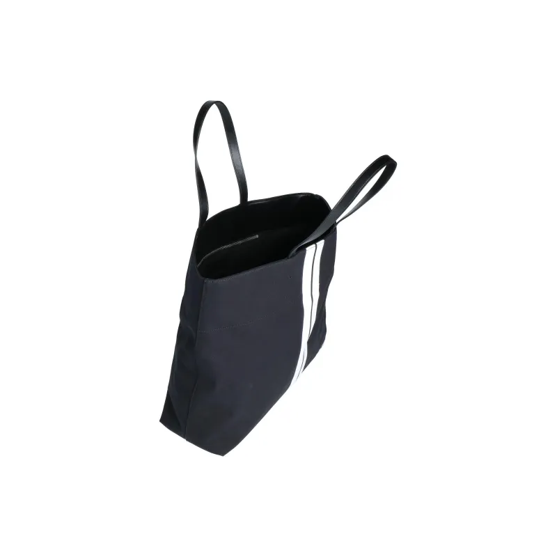 PALM ANGELS Venice Track Tote Bag Black/Off white-2