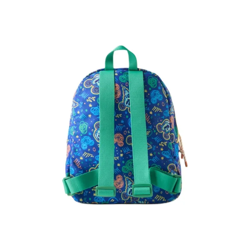 ZARA Polyester Backpack Men's Blue-3