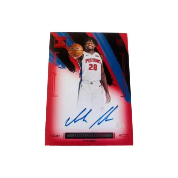 PANINI Isaiah Stewart 20 21 Pistons, Little Gold, Rising Stars RC Signature, Star Card, Card Pass Sports Cards 1 Pc