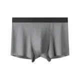Bamboo Technology Sweat-Wicking Sports Underpants-Light Gray