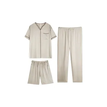 Xuan Liang Pajama Set Men's Tea Gray