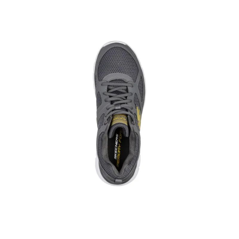 Skechers Burns Agoura Cushioning, Wear Resistant Low Top Training Shoes Men's Gray-2