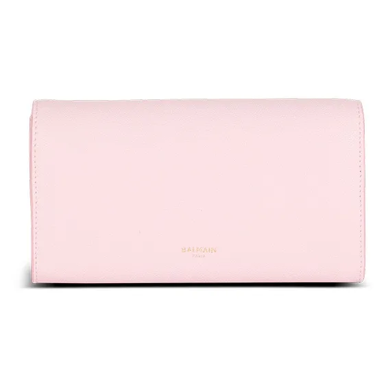 BALMAIN Emblème Foldover Clutch Bag-2