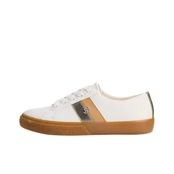 LAUREN RALPH LAUREN Janson II Low Top Skateboard Shoes Women's White