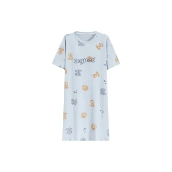 GOSO Nightgown Women's Blue Shades