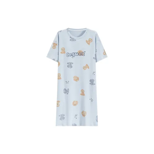 GOSO Nightgown Women's Blue Shades