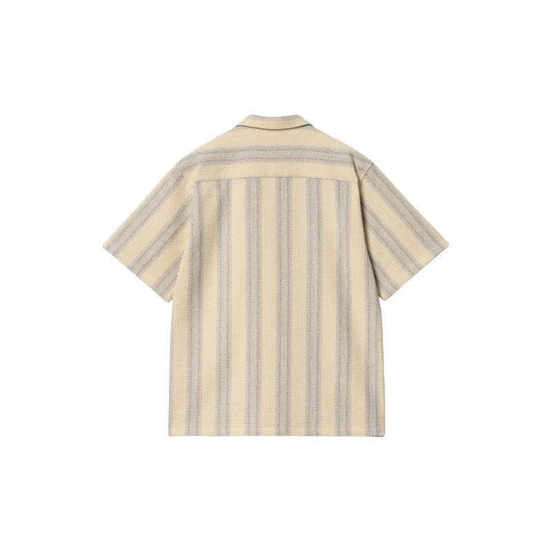 Carhartt WIP Dodson Waffle pattern Shirt-1