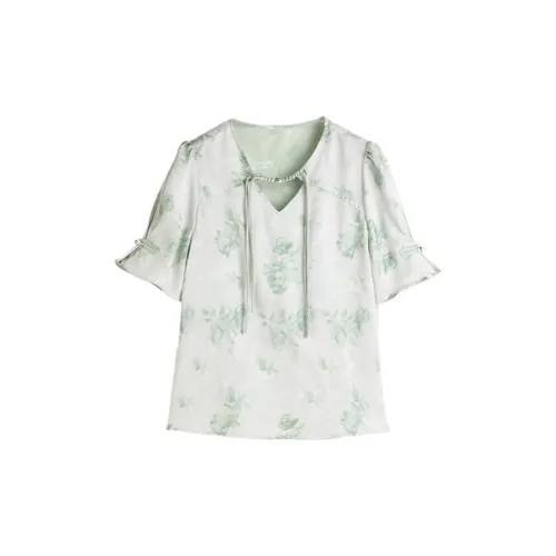 Hang Yi Court Shirts Women's Green