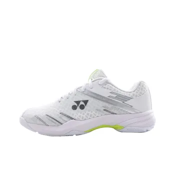 YONEX POWER CUSHION CASCADE ACCEL Cushioning Coverage Support Slip Resistant Low Top Badminton Shoes Unisex White Lime