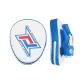 White Blue Razor Target 1 Pair