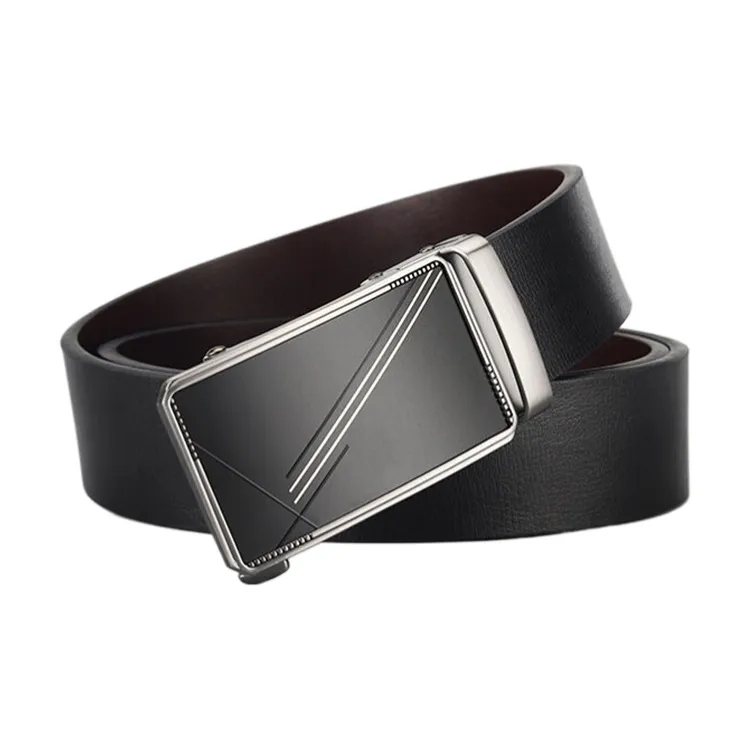 CARTELO Cow Split Leather Belts Men's Width 3.3cm-3