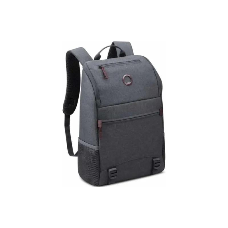 DELSEY Polyester Backpack Unisex Charcoal Gray-1