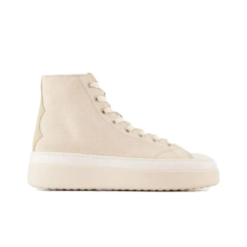 ISABEL MARANT Lace-up High-top Sneakers-1