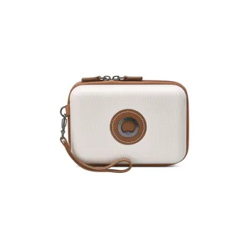 DELSEY Polycarbonate Shoulder Bag Crossbody Bag Women's White