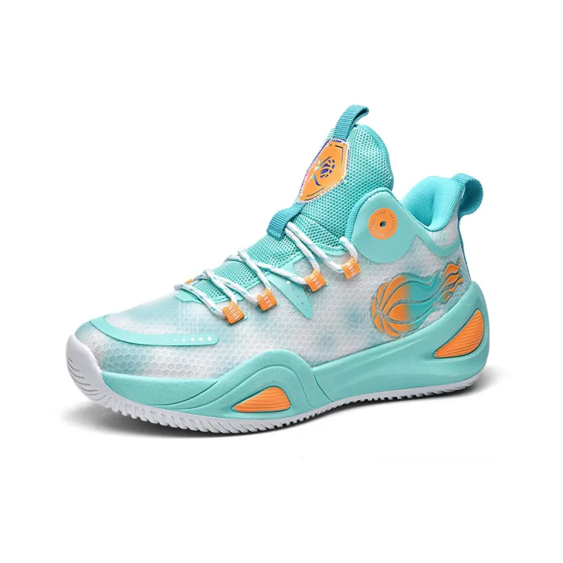 ATAY Shock Absorbers With Slip Resistant And Abrasion Resistant Properties Mid Top Basketball Shoes Unisex-16