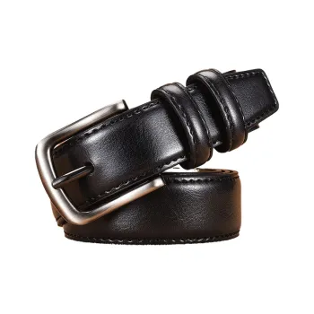 CARTELO Cow Split Leather Belts Men's Width 3.1CM