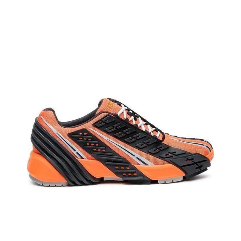 DIESEL Low Top Casual Shoes Men's Orange-1