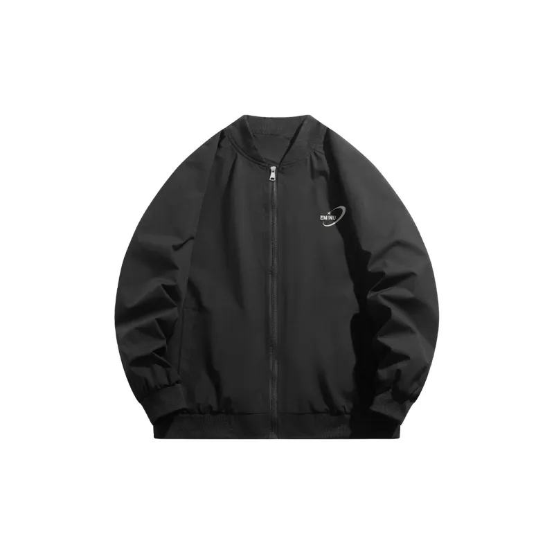 EMINU Jackets & Coats Unisex Black-1