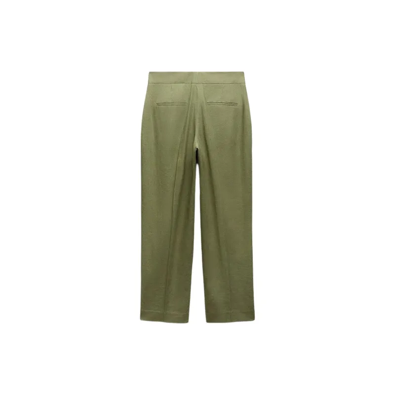 ZARA Casual Pants Women's Khaki-1