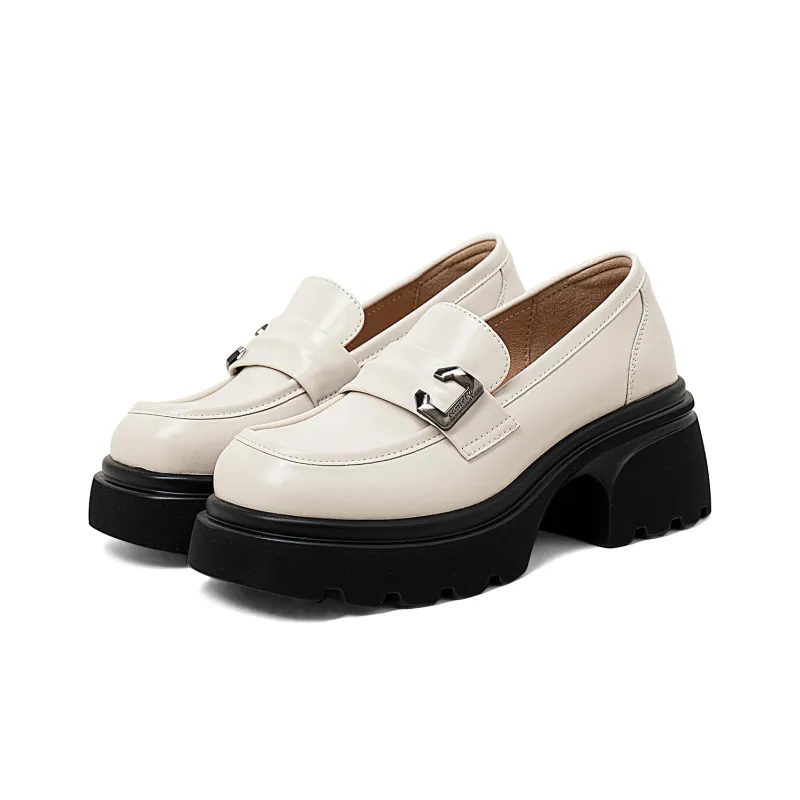 COMELY Loafers Women's Black/Ecru-1