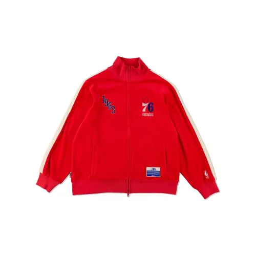 WIND AND SEA NBA Jackets Unisex Red