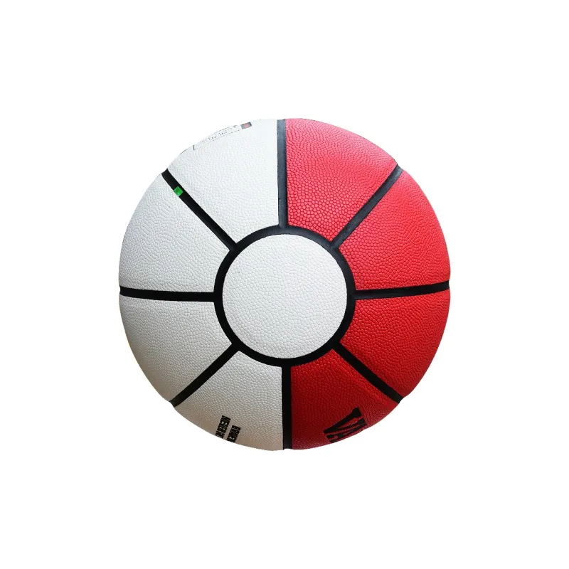 Vartsing Microfiber Leather Basketball Dreamy Red White Size 7 Training Unisex-2